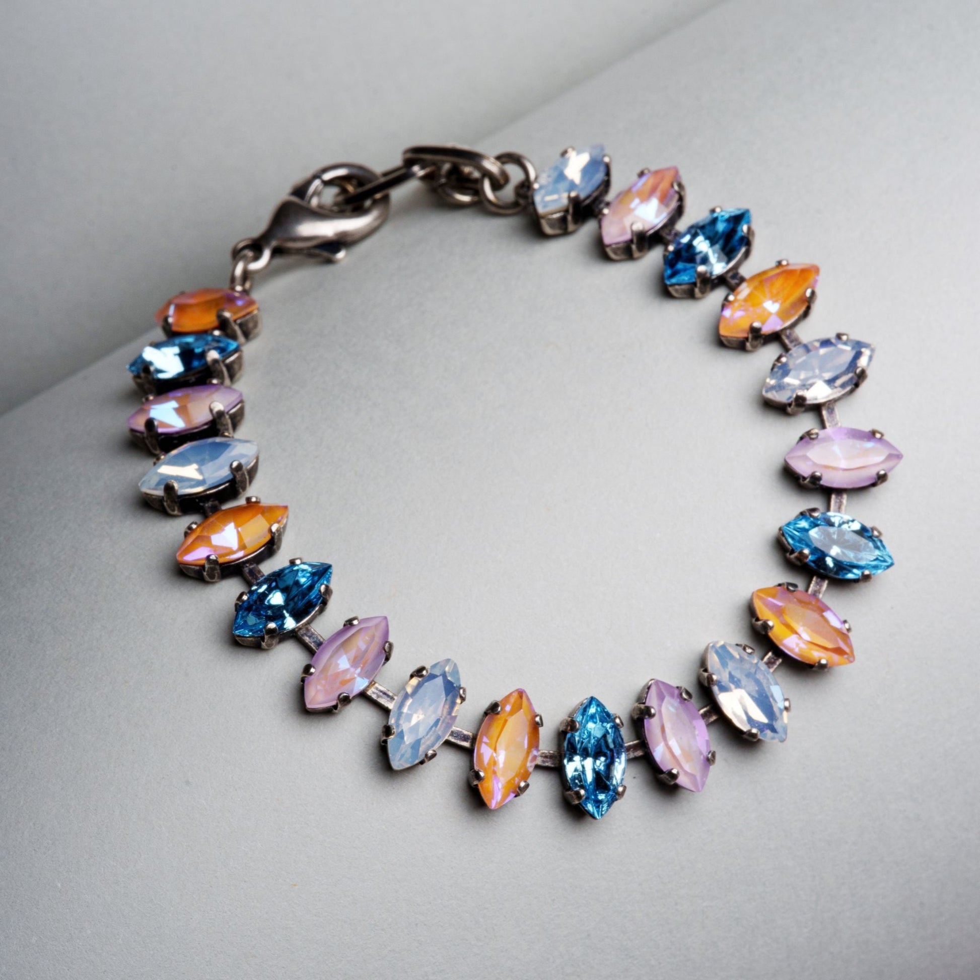 Capri Multi-Color Set-Antique Silver-Carabella By Cheryl