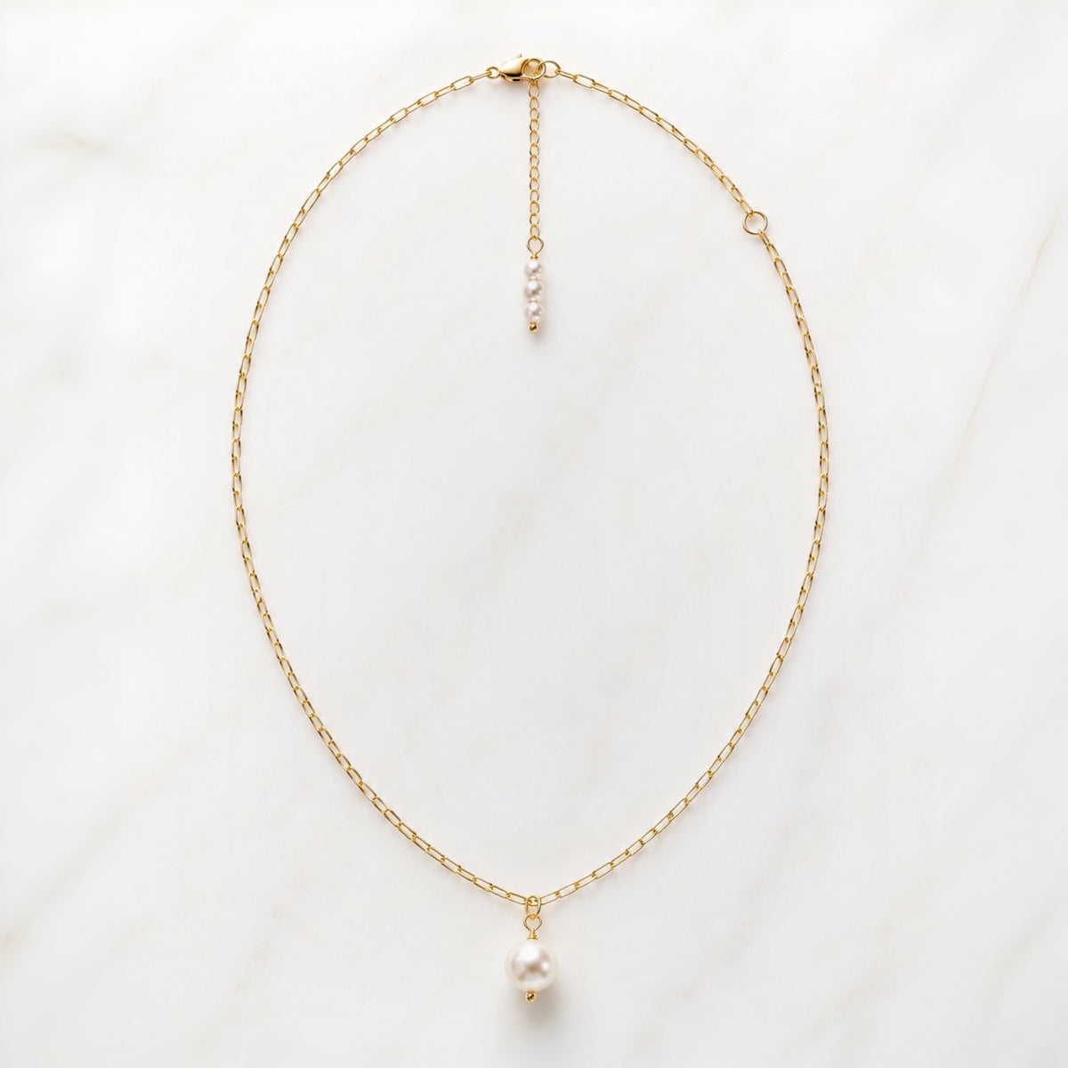 Leilani Swarovski® Crystal Pearl Necklace – Graceful Luminosity in Refined Pearl Design